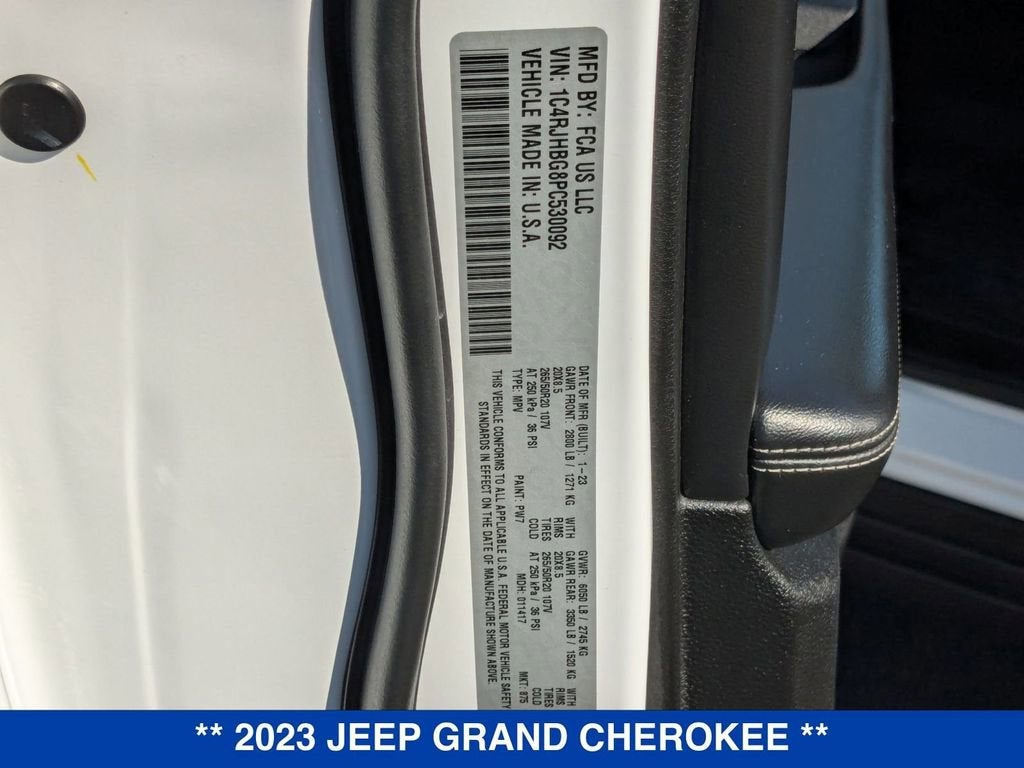 2023 Jeep Grand Cherokee Limited
