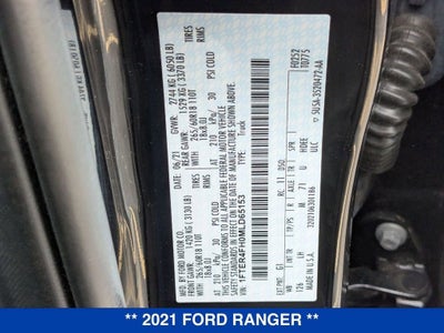 2021 Ford Ranger XL