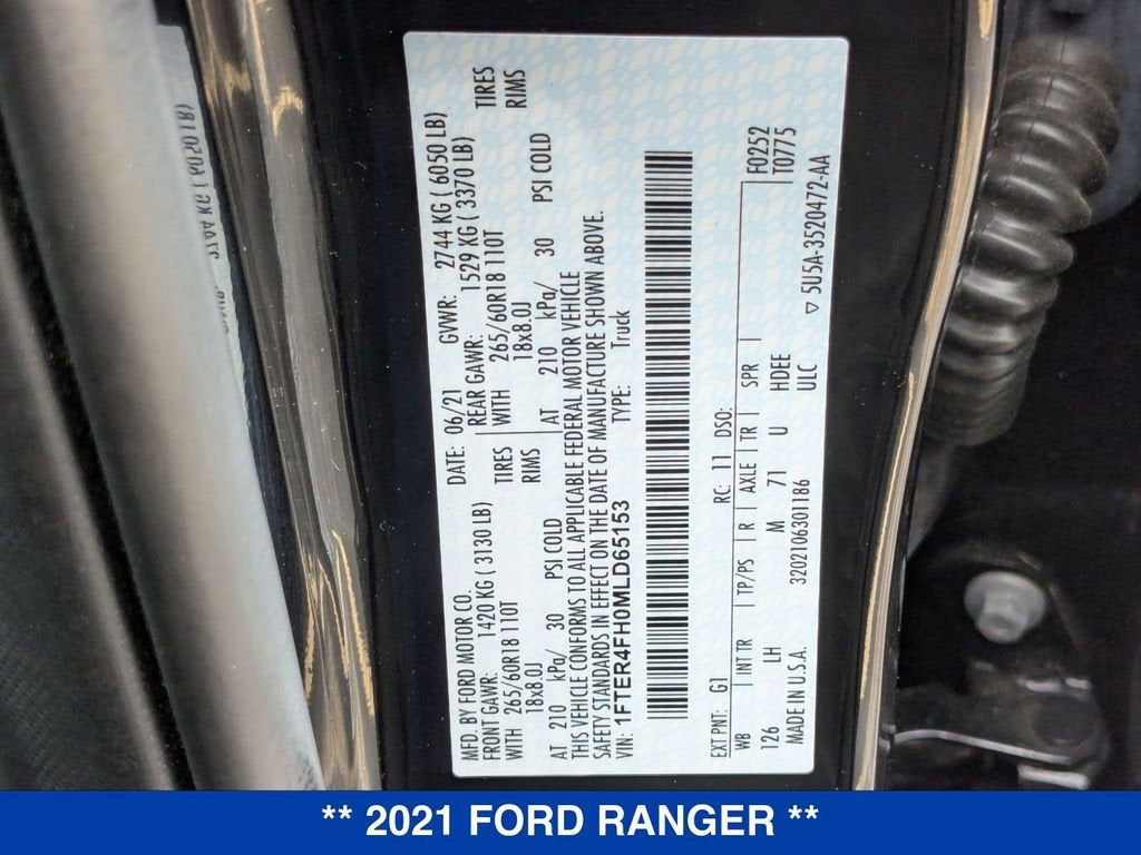 2021 Ford Ranger XL
