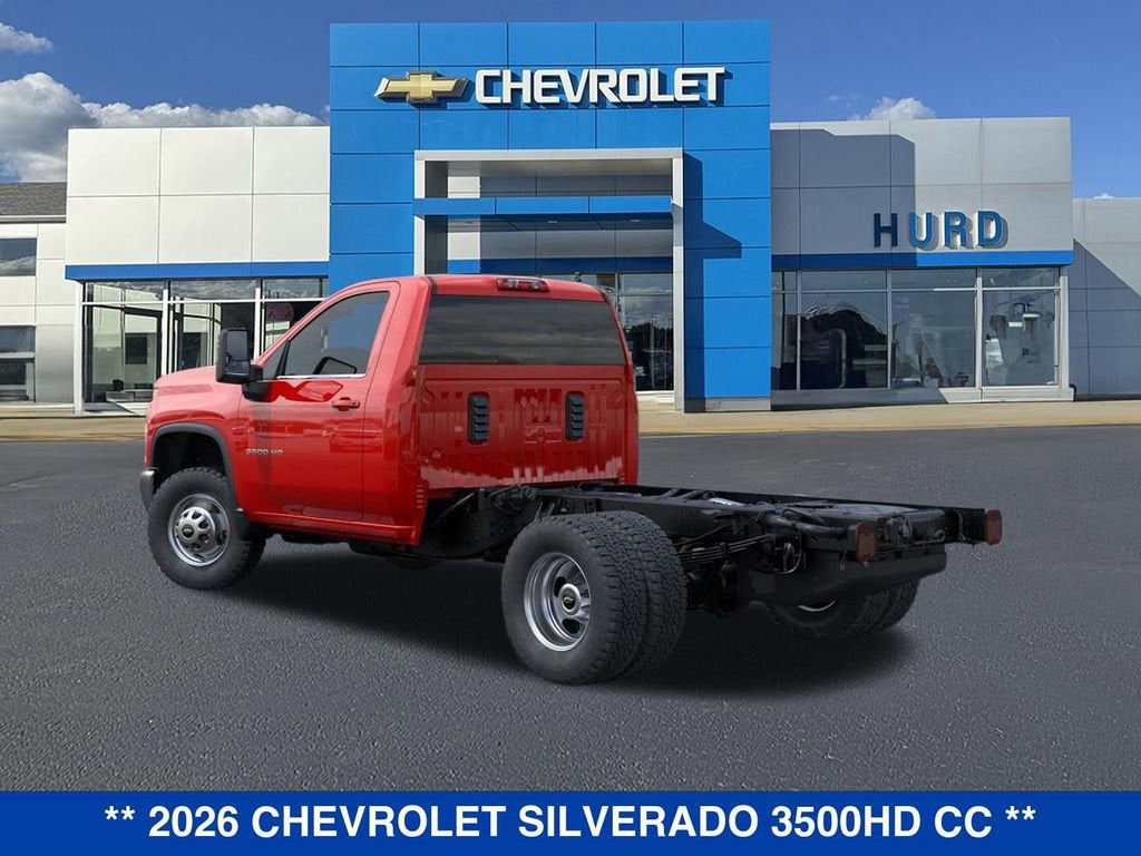2026 Chevrolet Silverado 3500 HD Chassis Cab Work Truck