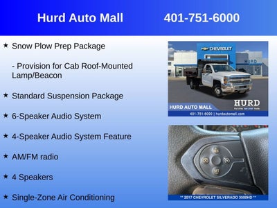 2017 Chevrolet Silverado 3500 HD Chassis Cab Work Truck