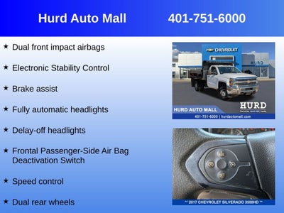 2017 Chevrolet Silverado 3500 HD Chassis Cab Work Truck