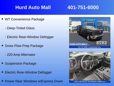 2025 Chevrolet Silverado 3500 HD Chassis Cab Work Truck