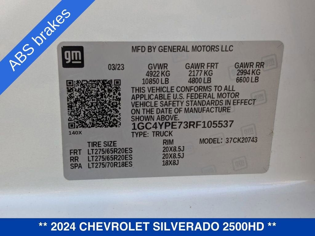 2024 Chevrolet Silverado 2500 HD LTZ