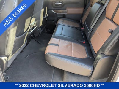 2022 Chevrolet Silverado 3500 HD High Country DRW