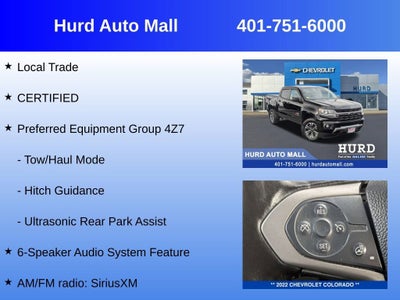 2022 Chevrolet Colorado Z71