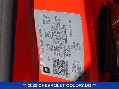 2020 Chevrolet Colorado ZR2