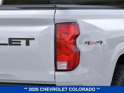 2026 Chevrolet Colorado WT