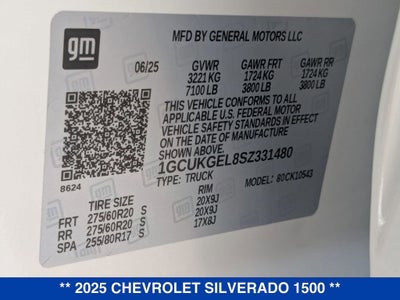 2025 Chevrolet Silverado 1500 LTZ