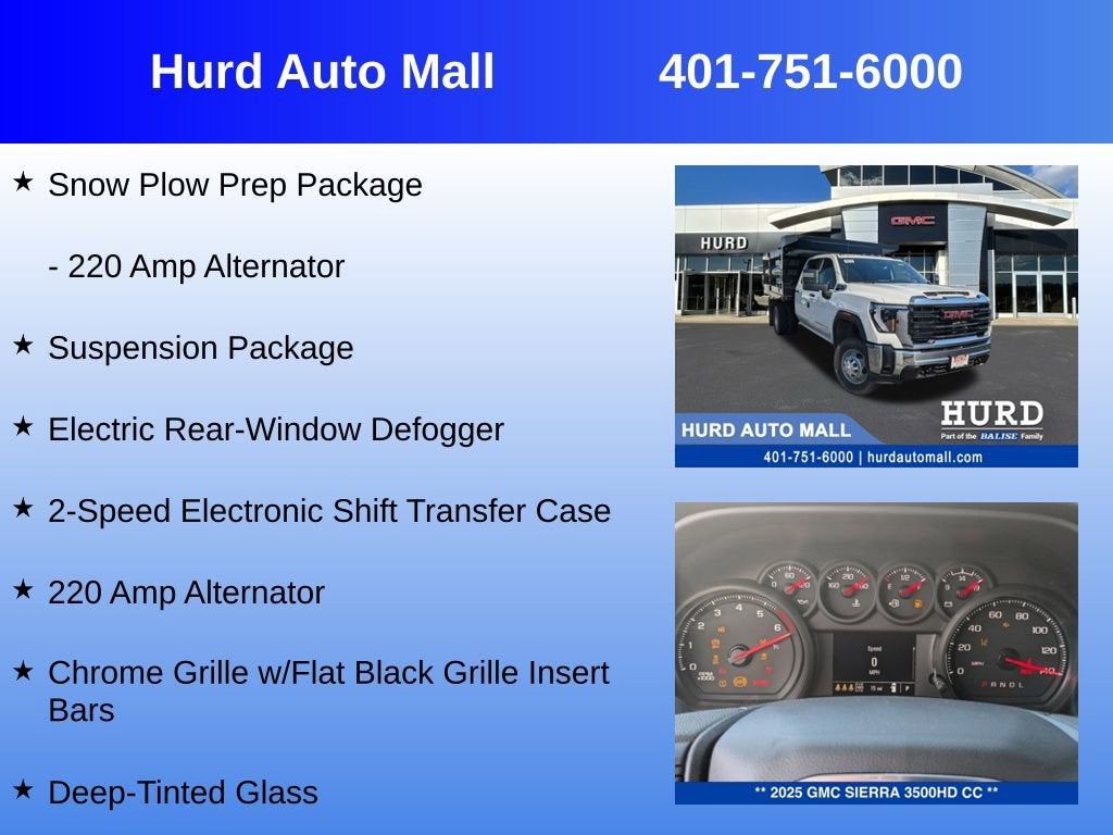 2025 GMC Sierra 3500 HD Chassis Cab Pro