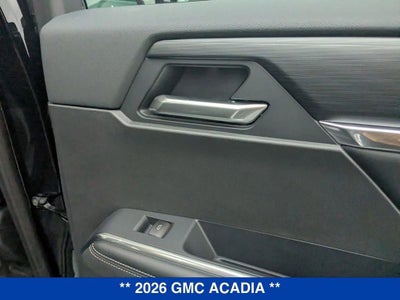 2026 GMC Acadia Elevation