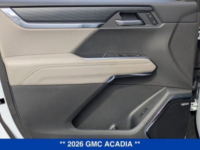 2026 GMC Acadia Elevation