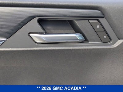 2026 GMC Acadia Elevation