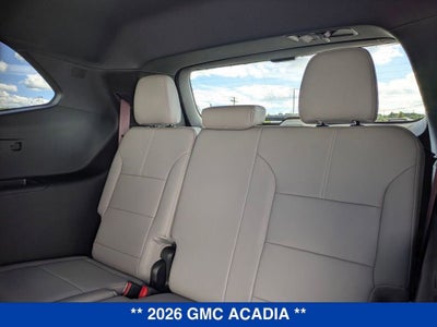 2026 GMC Acadia Elevation