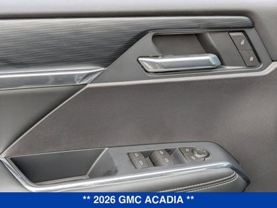 2026 GMC Acadia Elevation