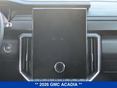 2026 GMC Acadia Elevation