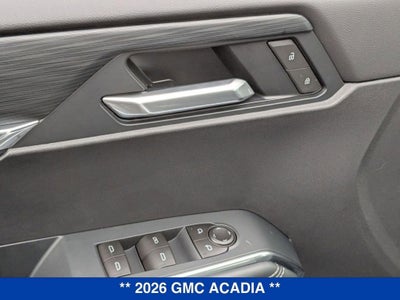 2026 GMC Acadia Elevation