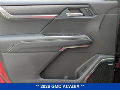 2026 GMC Acadia Elevation