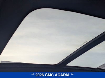 2026 GMC Acadia Elevation