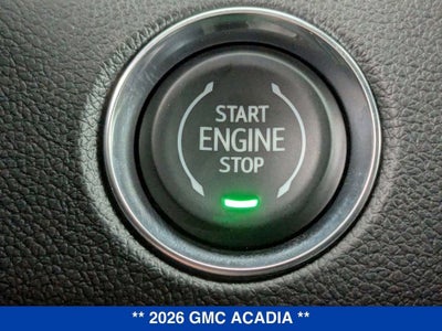 2026 GMC Acadia Elevation