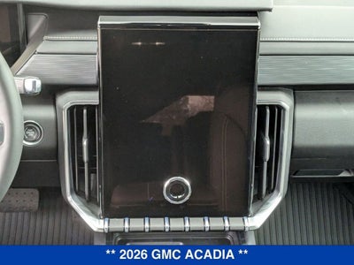 2026 GMC Acadia Elevation