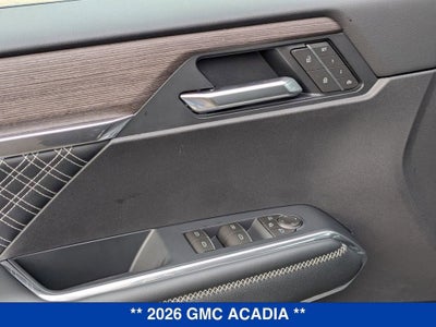 2026 GMC Acadia Denali
