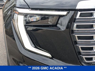 2026 GMC Acadia Denali