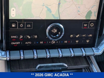 2026 GMC Acadia Denali Ultimate