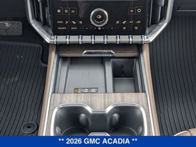 2026 GMC Acadia Denali Ultimate