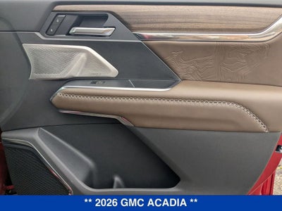 2026 GMC Acadia Denali Ultimate