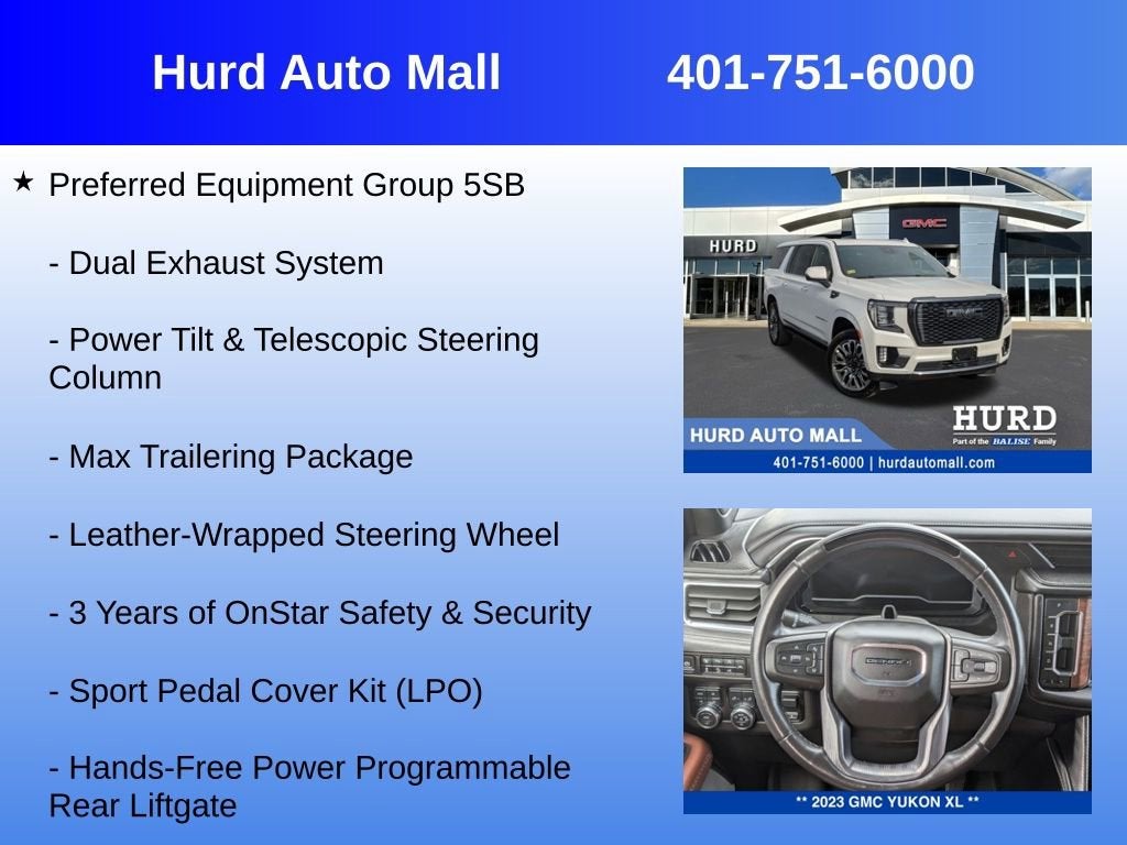 2023 GMC Yukon XL Denali Ultimate