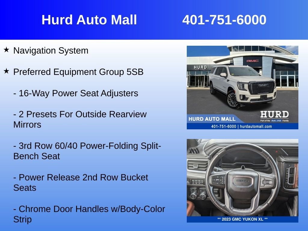 2023 GMC Yukon XL Denali Ultimate