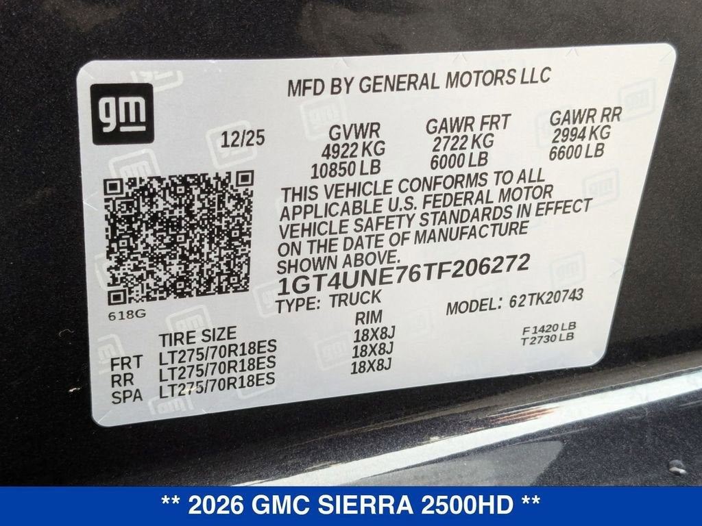 2026 GMC Sierra 2500 HD SLT