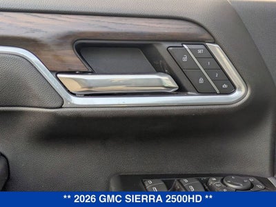 2026 GMC Sierra 2500 HD SLT