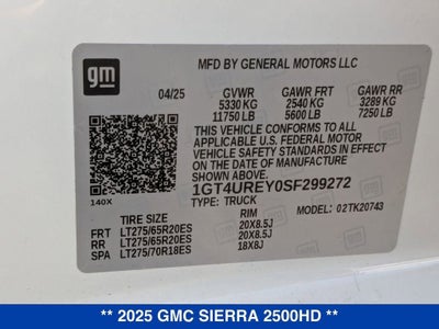 2025 GMC Sierra 2500 HD Denali