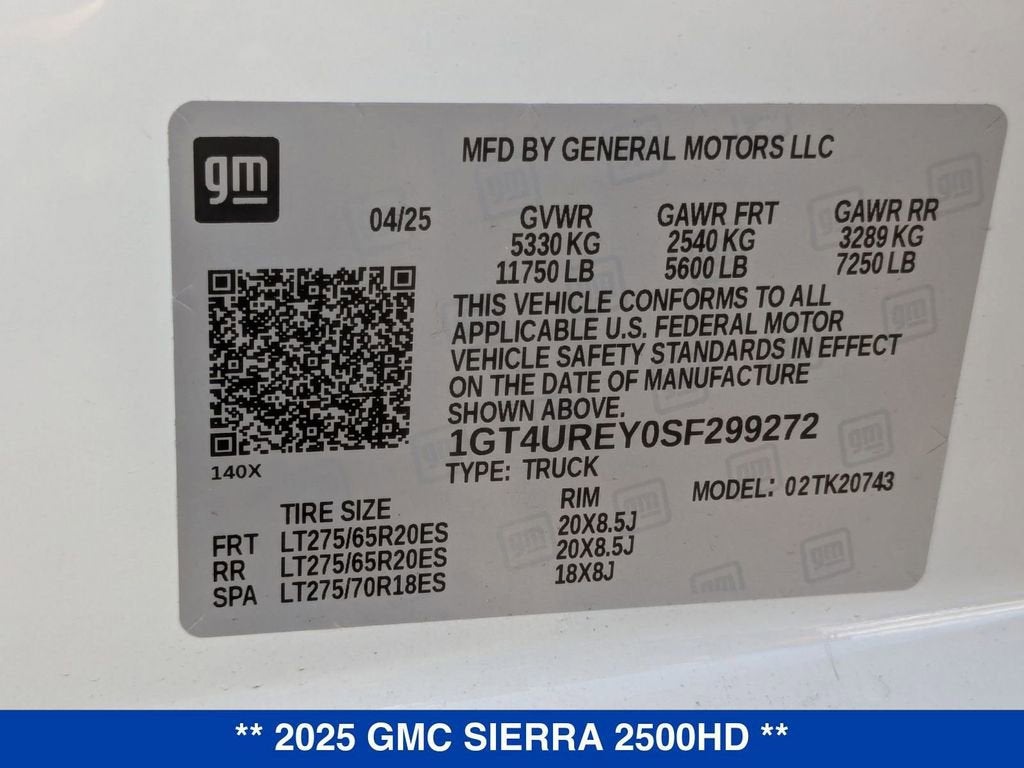 2025 GMC Sierra 2500 HD Denali