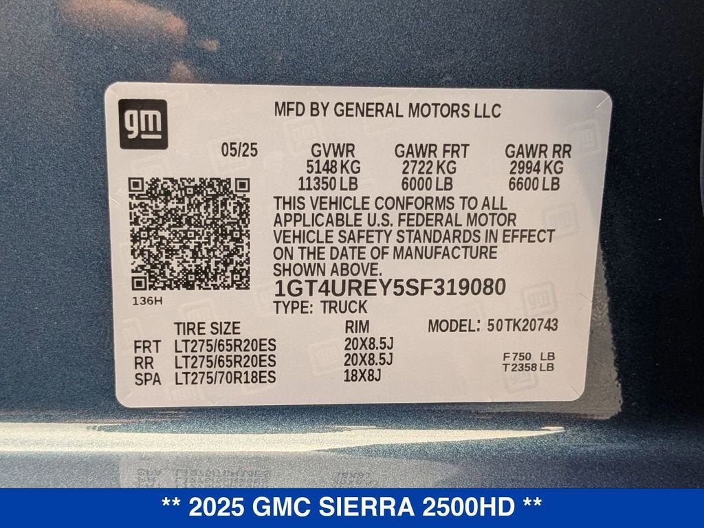 2025 GMC Sierra 2500 HD Denali