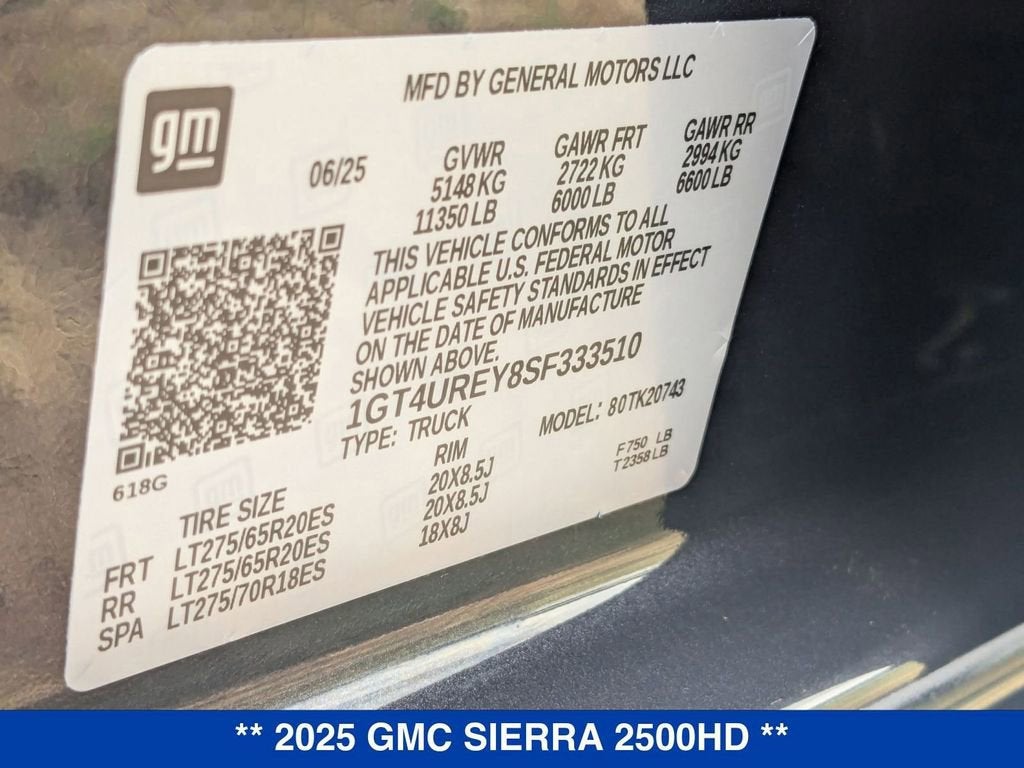 2025 GMC Sierra 2500 HD Denali