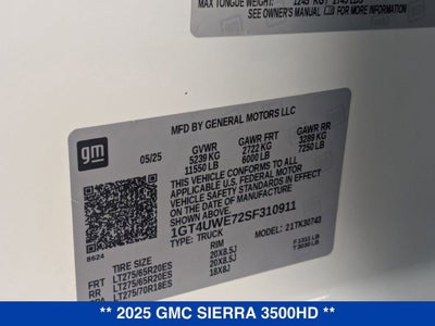 2025 GMC Sierra 3500 HD Denali
