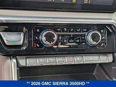 2026 GMC Sierra 3500 HD Denali