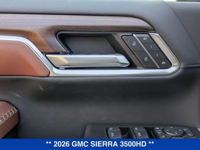 2026 GMC Sierra 3500 HD Denali Ultimate DRW