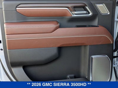 2026 GMC Sierra 3500 HD Denali Ultimate DRW