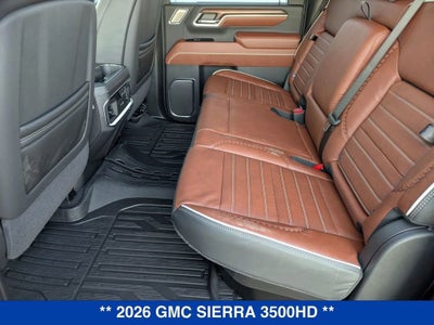 2026 GMC Sierra 3500 HD Denali Ultimate DRW