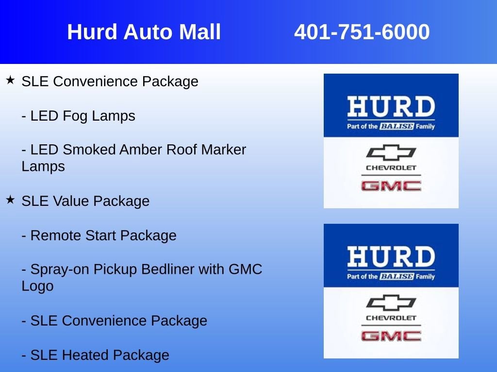 2026 GMC Sierra 2500 HD SLE