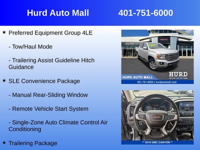 2019 GMC Canyon 4WD SLE