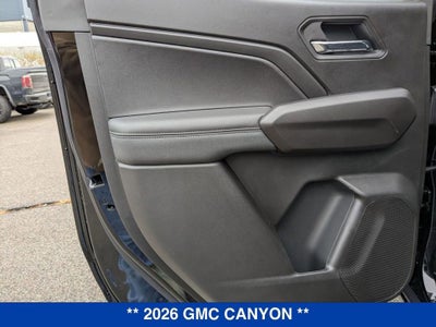 2026 GMC Canyon Elevation