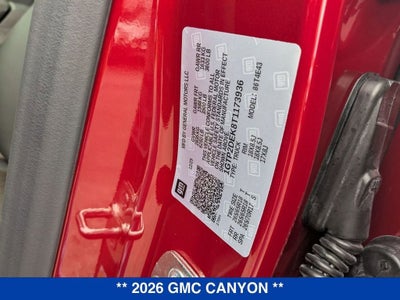 2026 GMC Canyon AT4