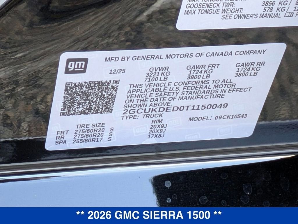 2026 GMC Sierra 1500 Elevation