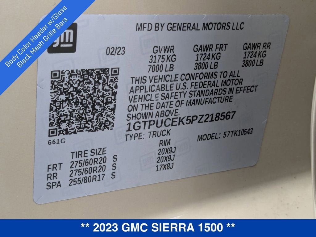 2023 GMC Sierra 1500 Elevation