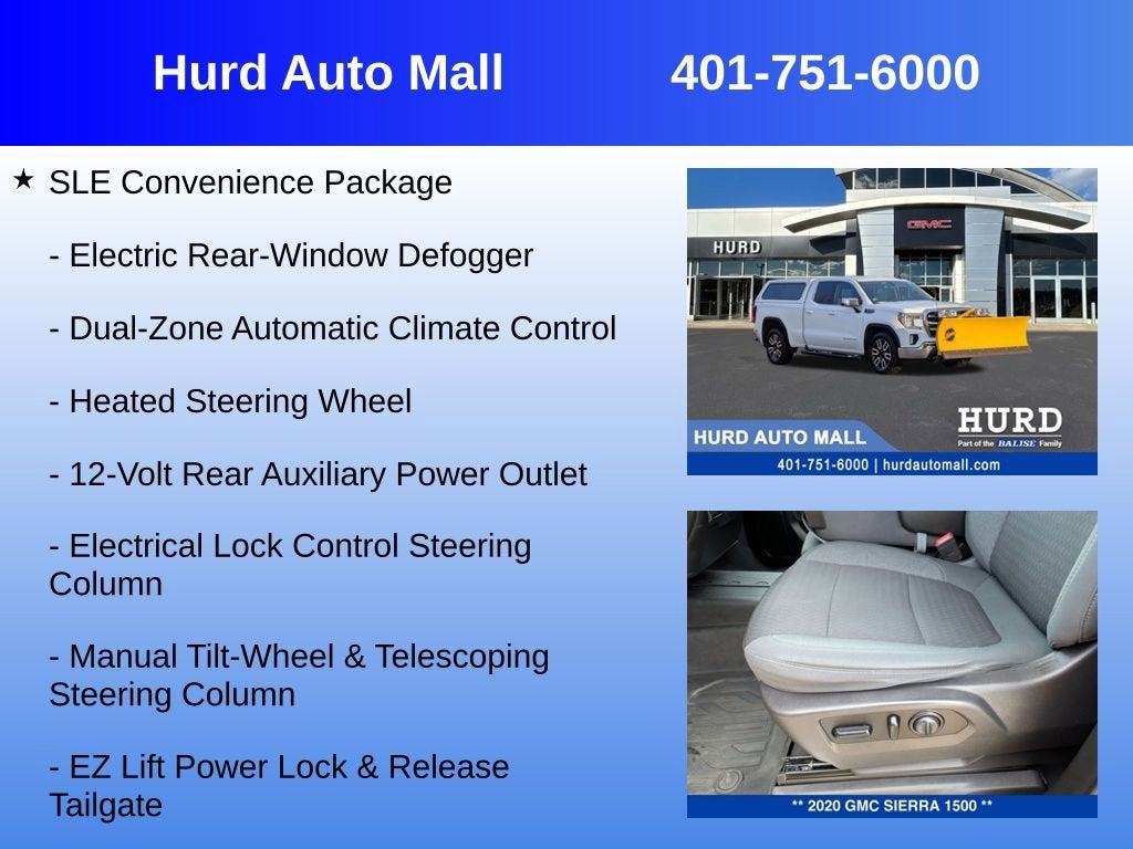 2020 GMC Sierra 1500 SLE